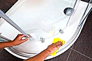 Coidado do baño de acrílico