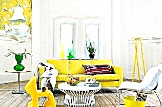 Ruang tamu jus kanthi warna kuning
