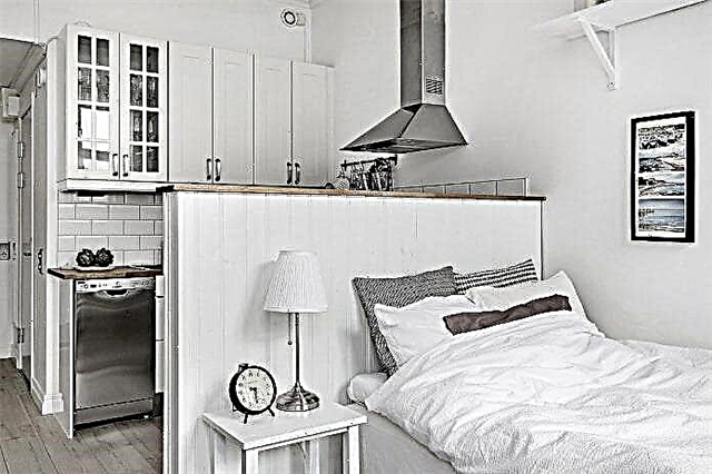 Como facer un lugar para durmir na cociña? Fotos, as mellores ideas para unha pequena habitación.