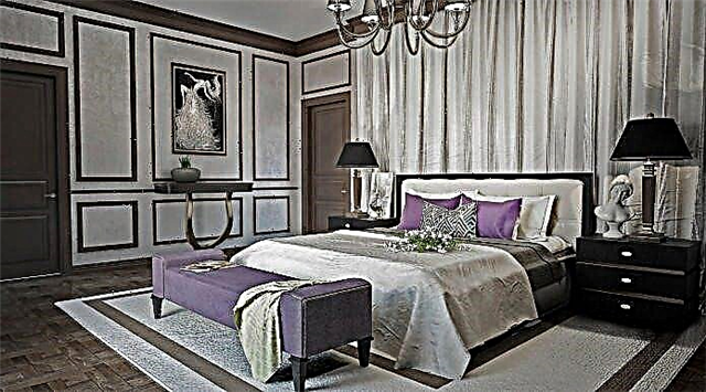 Art Deco spavaća soba: karakteristike, fotografije