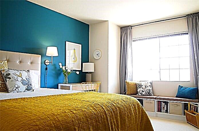 سونے کے کمرے کے اندرونی حصے میں مقبول رنگ امتزاج