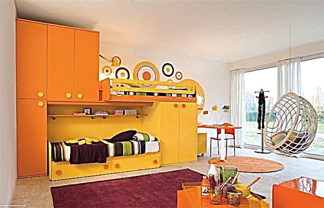 Narančasta boja u dječjoj sobi: karakteristike, fotografije