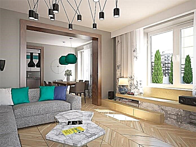 طراحی یک آپارتمان چهار اتاقه 120 متر مربع. متر در سن پترزبورگ