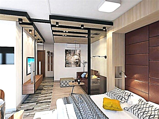 Dizajn i brendshëm i një apartamenti me një dhomë 39 sq. m