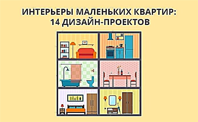 Wéi equipéiert Dir den Design vun engem klengen Appartement: 14 bescht Projeten
