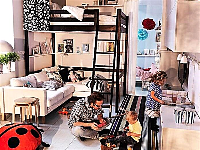 7 trucos para que unha gran familia poida vivir nun pequeno apartamento