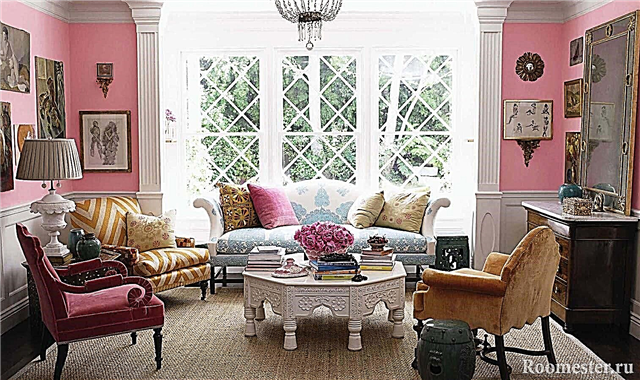 Warna pink ing interior - 25 ide