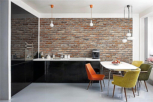 Brick Wallpaper + 75 Fotoen am Interieur