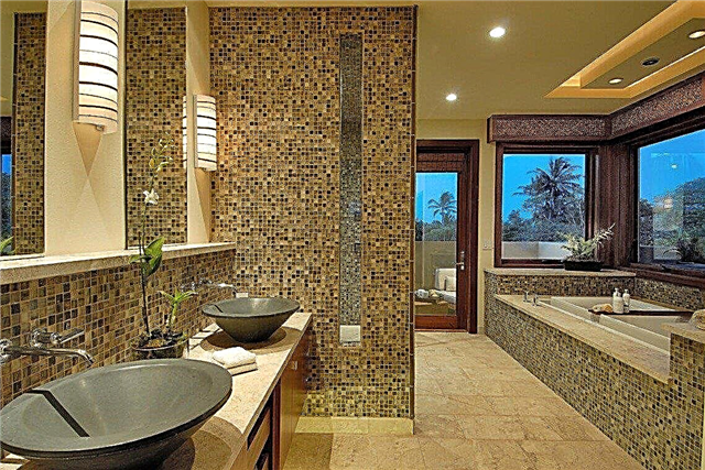 Mozaiku në banjë: dizajn +75 foto