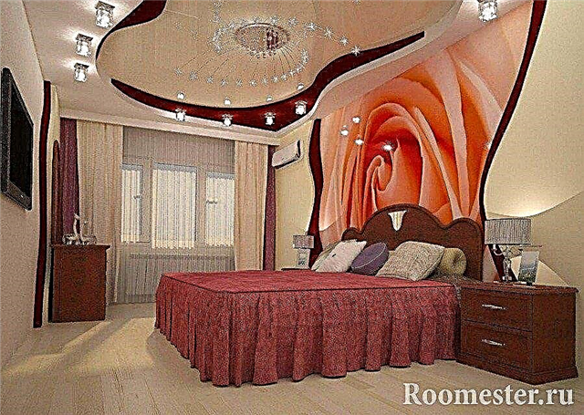 طرح سقف در اتاق خواب +70 عکس از ایده های طراحی